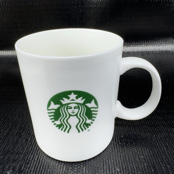 Starbucks Coffee Mug Original 12 oz White Cup with Green Classic Siren Logo Mug - Picture 1 of 9